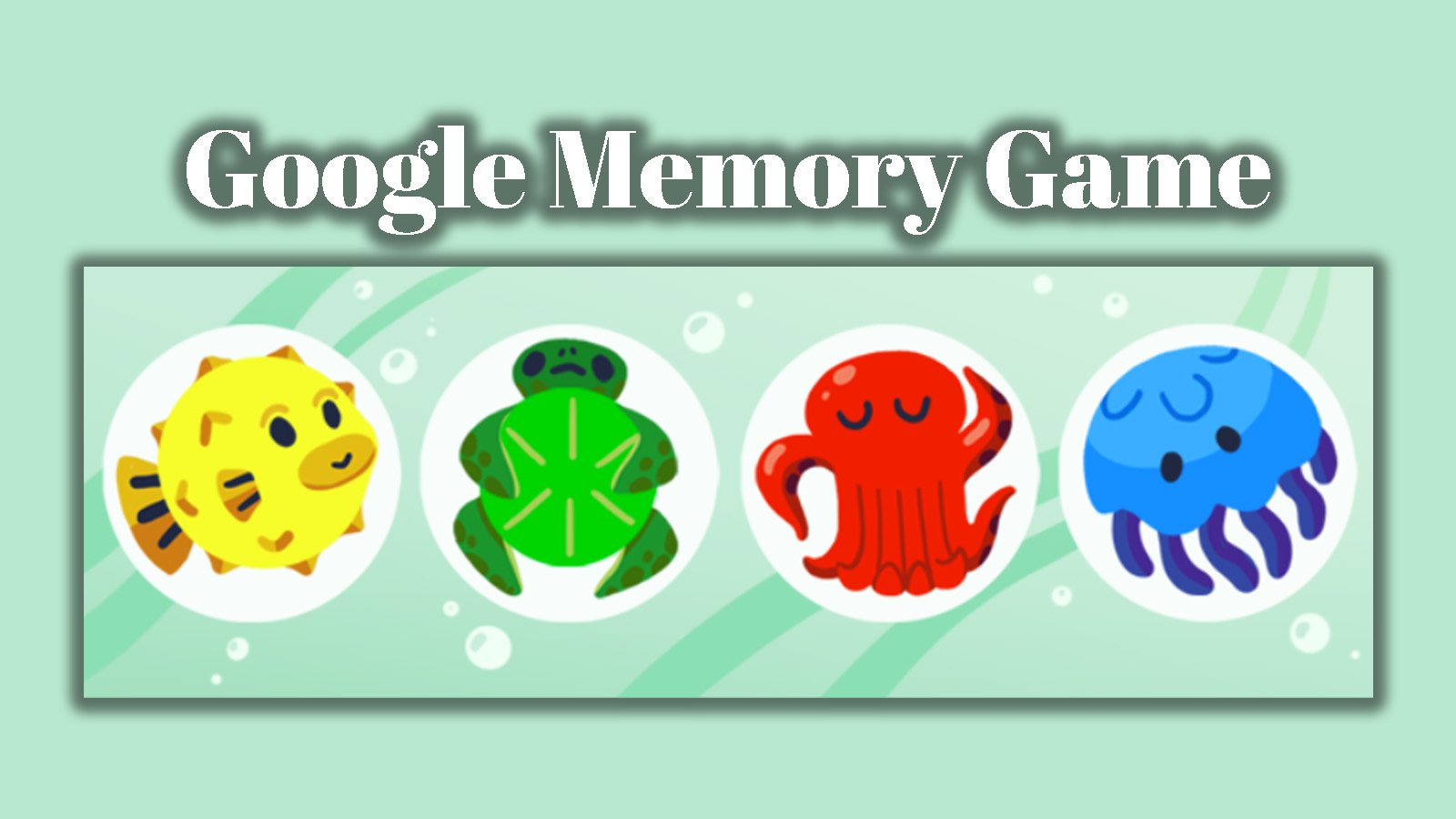 Google memory game